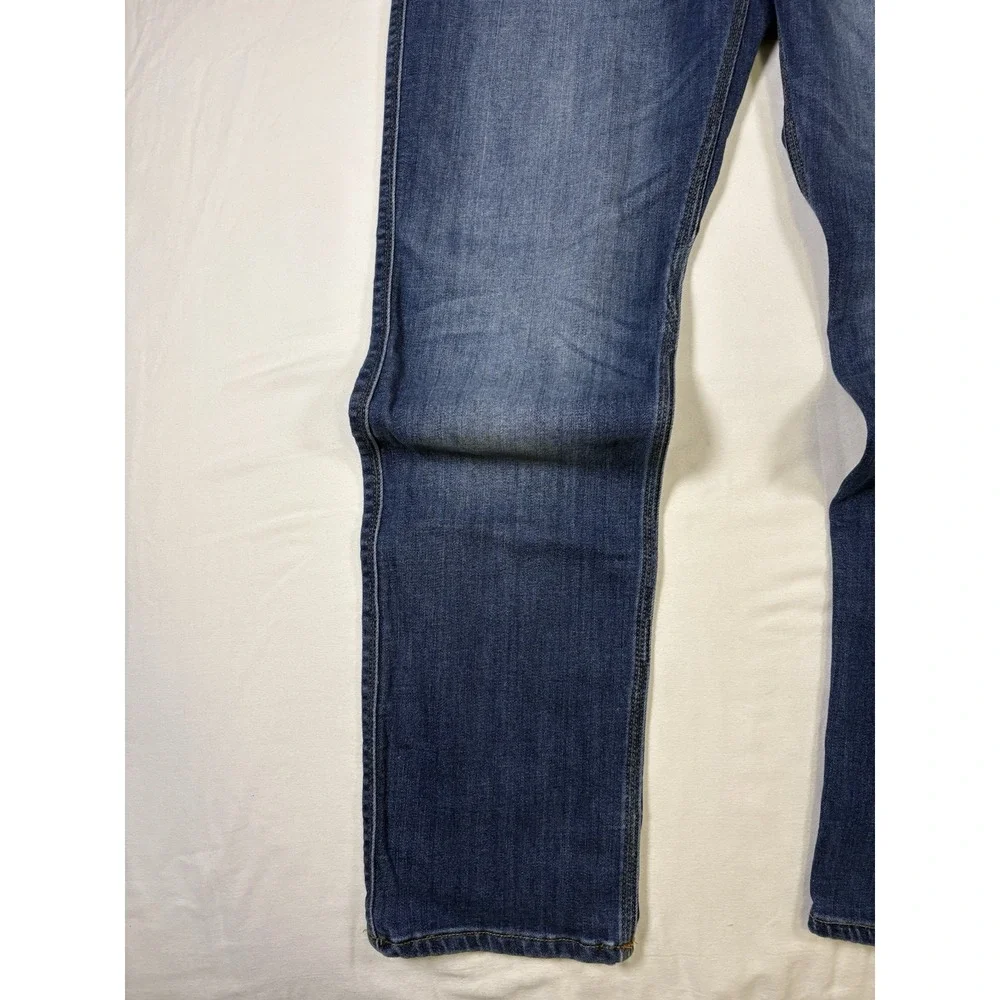 DU/ER L2X Performance Denim Pants Mens 32x32 Stretch Indigo Blue Coolmax Jeans